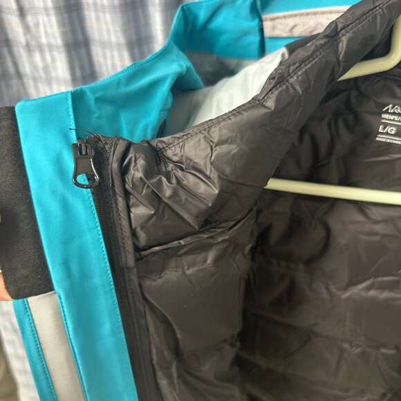Arc'teryx Hardshell Down Jacket Size L - Picture 9 of 11